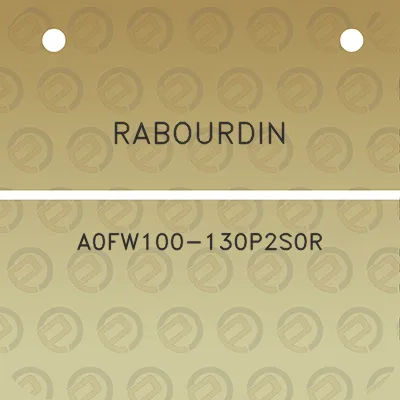 rabourdin-a0fw100-130p2s0r