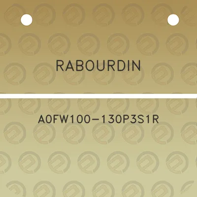 rabourdin-a0fw100-130p3s1r