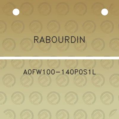 rabourdin-a0fw100-140p0s1l