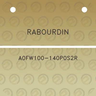 rabourdin-a0fw100-140p0s2r