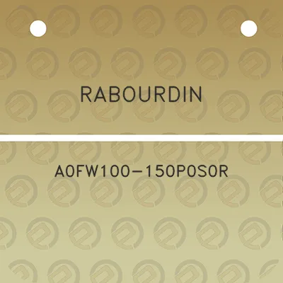 rabourdin-a0fw100-150p0s0r