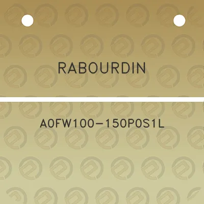 rabourdin-a0fw100-150p0s1l