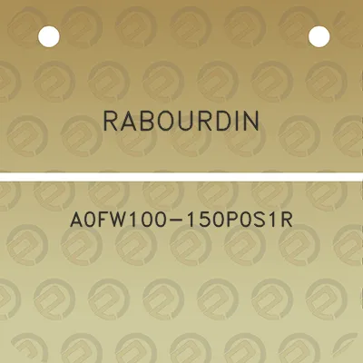 rabourdin-a0fw100-150p0s1r