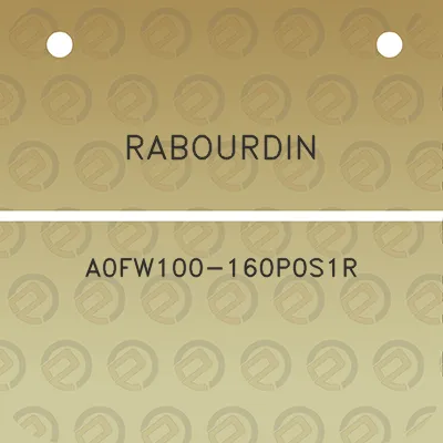 rabourdin-a0fw100-160p0s1r