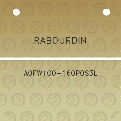 rabourdin-a0fw100-160p0s3l