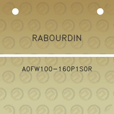 rabourdin-a0fw100-160p1s0r