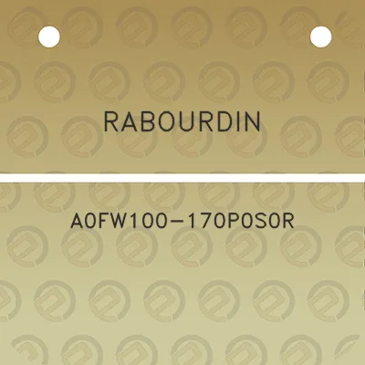 rabourdin-a0fw100-170p0s0r