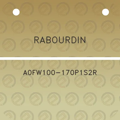 rabourdin-a0fw100-170p1s2r