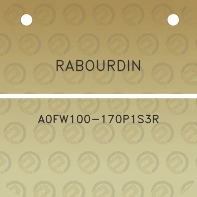 rabourdin-a0fw100-170p1s3r