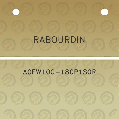 rabourdin-a0fw100-180p1s0r