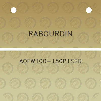 rabourdin-a0fw100-180p1s2r