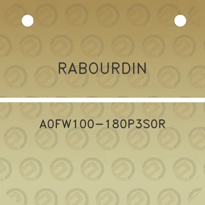 rabourdin-a0fw100-180p3s0r