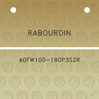 rabourdin-a0fw100-180p3s2r
