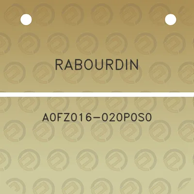 rabourdin-a0fz016-020p0s0