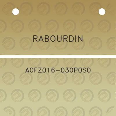 rabourdin-a0fz016-030p0s0