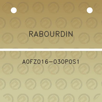 rabourdin-a0fz016-030p0s1