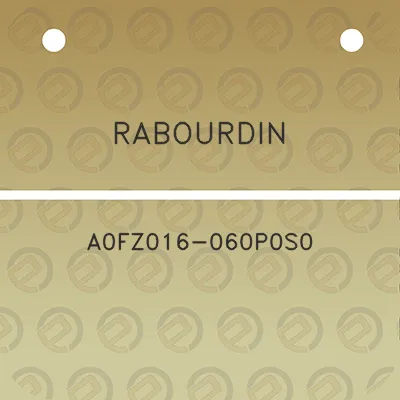 rabourdin-a0fz016-060p0s0