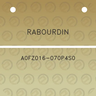 rabourdin-a0fz016-070p4s0