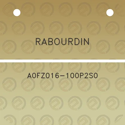 rabourdin-a0fz016-100p2s0