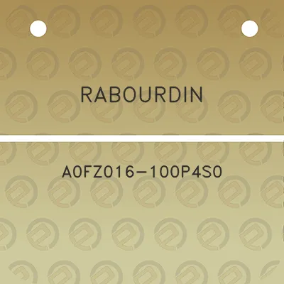 rabourdin-a0fz016-100p4s0