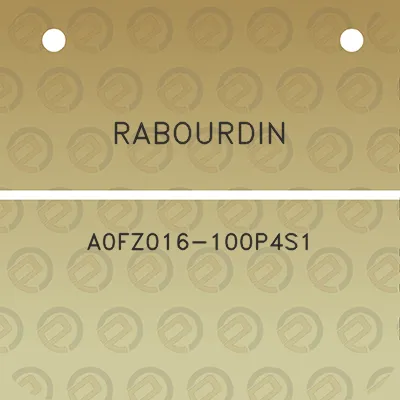 rabourdin-a0fz016-100p4s1