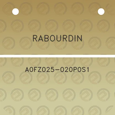 rabourdin-a0fz025-020p0s1