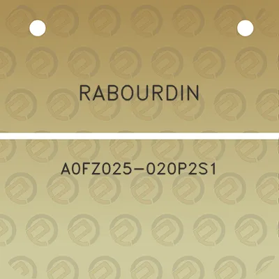 rabourdin-a0fz025-020p2s1