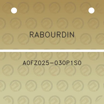 rabourdin-a0fz025-030p1s0