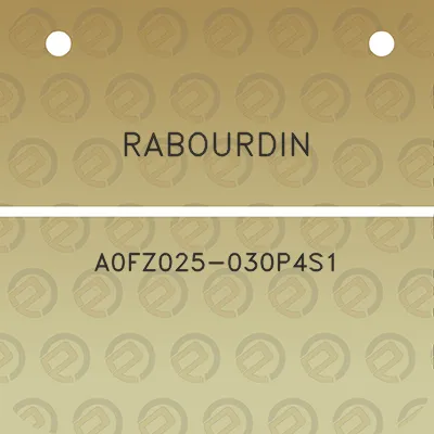 rabourdin-a0fz025-030p4s1