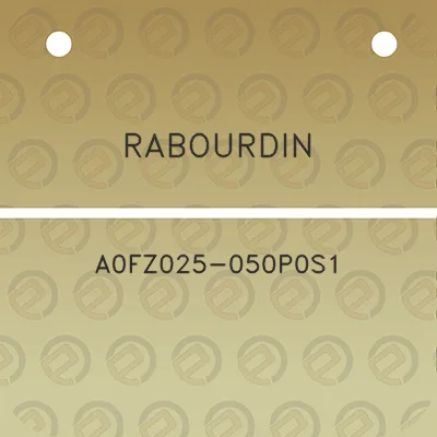 rabourdin-a0fz025-050p0s1