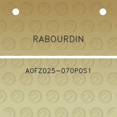 rabourdin-a0fz025-070p0s1