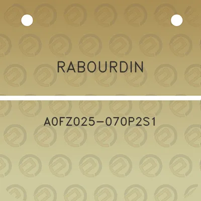 rabourdin-a0fz025-070p2s1