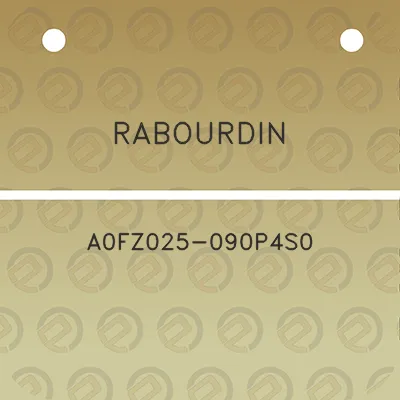 rabourdin-a0fz025-090p4s0