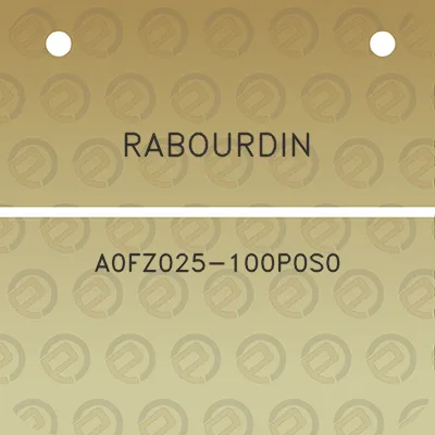 rabourdin-a0fz025-100p0s0