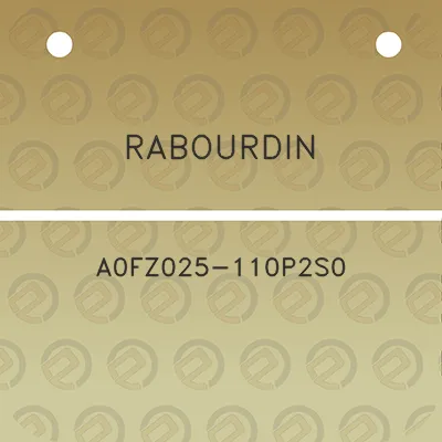 rabourdin-a0fz025-110p2s0