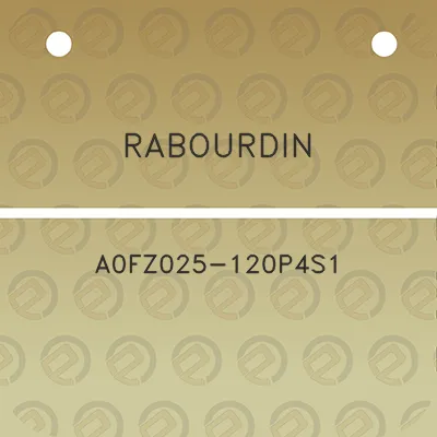 rabourdin-a0fz025-120p4s1