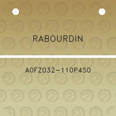 rabourdin-a0fz032-110p4s0