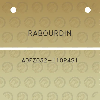 rabourdin-a0fz032-110p4s1