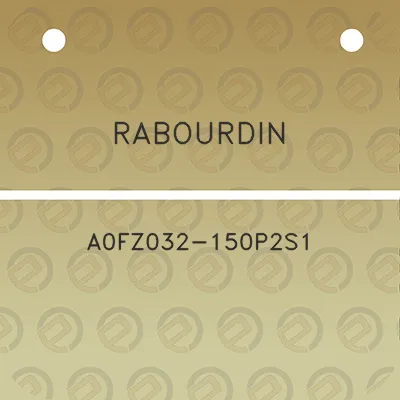 rabourdin-a0fz032-150p2s1