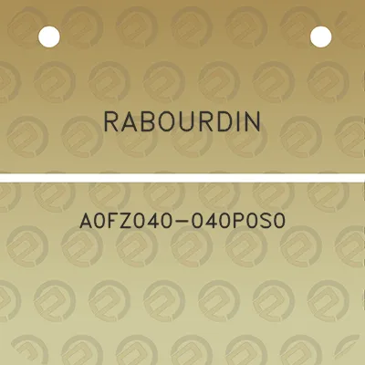 rabourdin-a0fz040-040p0s0