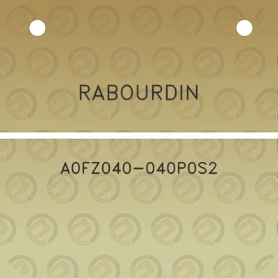 rabourdin-a0fz040-040p0s2