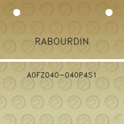 rabourdin-a0fz040-040p4s1