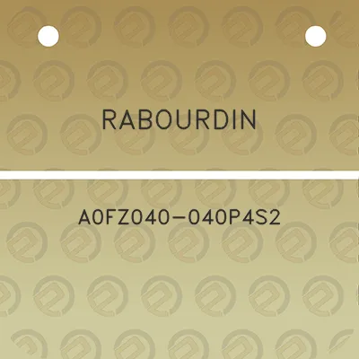 rabourdin-a0fz040-040p4s2