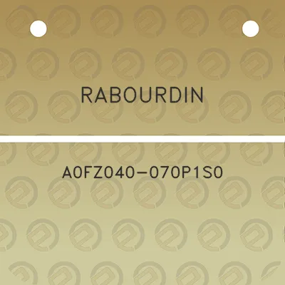 rabourdin-a0fz040-070p1s0