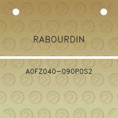 rabourdin-a0fz040-090p0s2