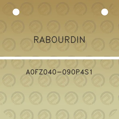 rabourdin-a0fz040-090p4s1