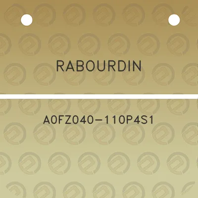 rabourdin-a0fz040-110p4s1