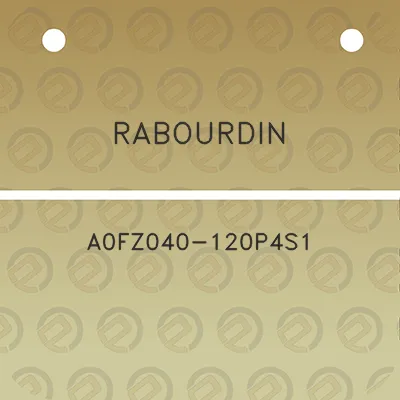 rabourdin-a0fz040-120p4s1