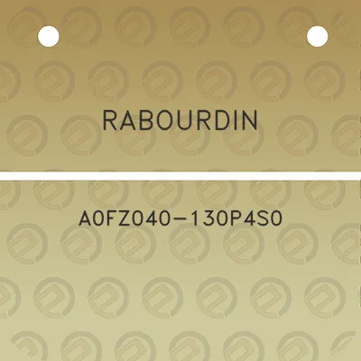 rabourdin-a0fz040-130p4s0