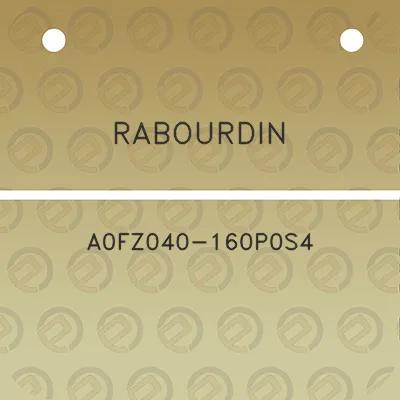 rabourdin-a0fz040-160p0s4